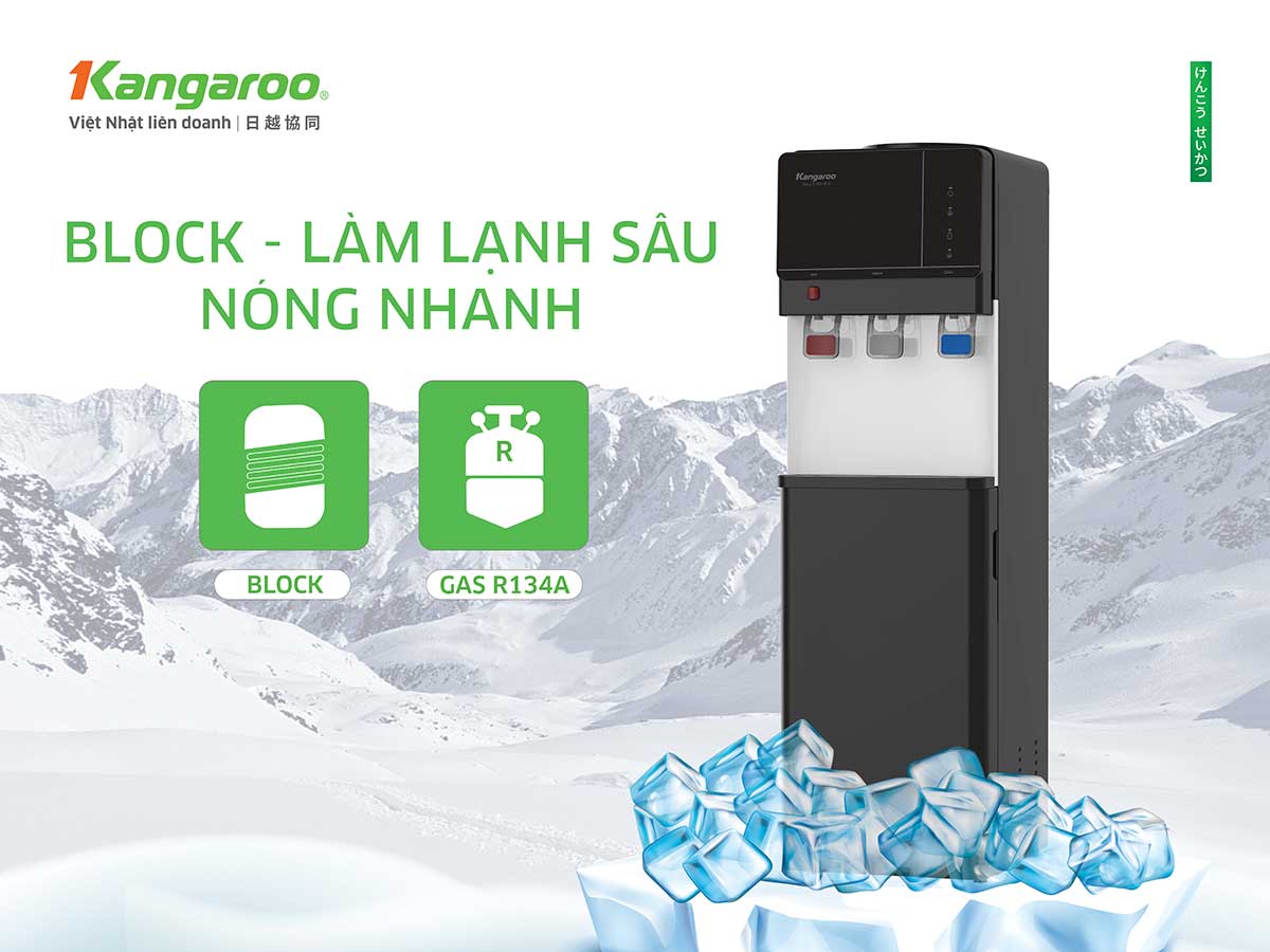 Cây nước nóng lạnh Kangaroo KG64A3
